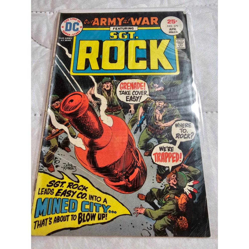 DC Comics Our Army At War Sgt. Rock #279 April 1974 Vintage Comic Book